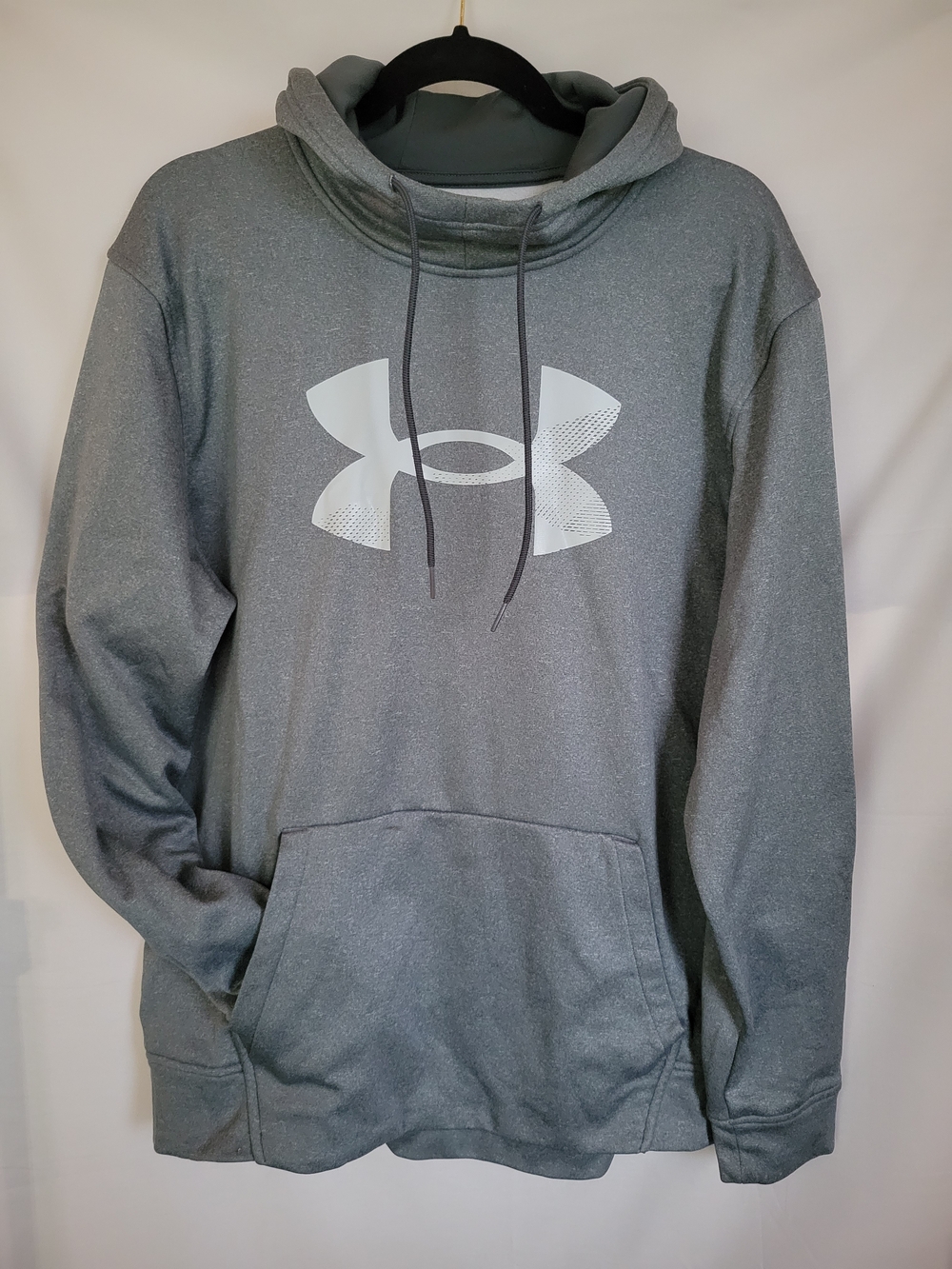 Under Armour Men's Gray Logo Cold Gear Hoodie